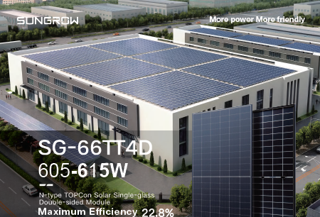 Solar Panel SG-66TT4D 605-615W