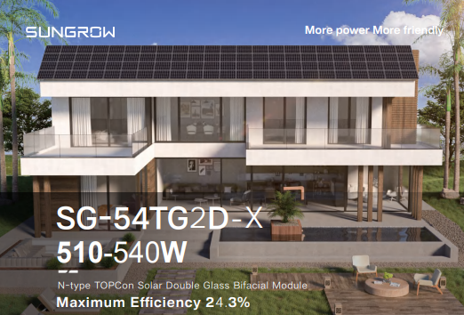 Solar Panel SG-54TG2D-X 510-540W