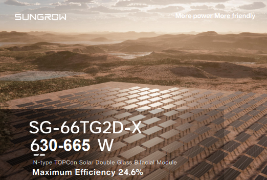 Solar Panel SG-66TG2D-X 630-665W