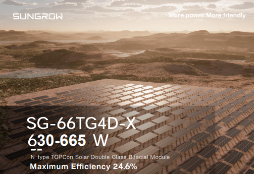 Solar Panel SG-66TG4D-X 630-665W